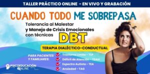 Taller "Cuando todo me sobrepasa" Online
